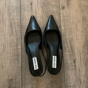 Steve Madden Black Kitten Heels